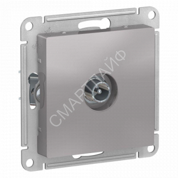 Розетка телевизионная проходная TV AtlasDesign 4дБ механизм алюм. SE ATN000392 - smartlife-ural.ru – Екатеринбург