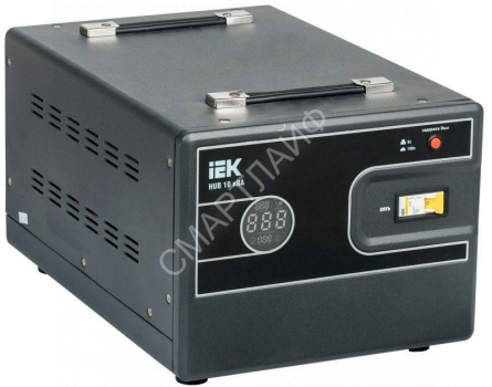 Стабилизатор напряжения 1ф 10кВА HUB переносной IEK IVS21-1-010-13 - smartlife-ural.ru – Екатеринбург