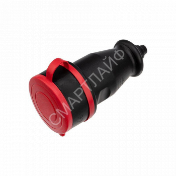 Розетка переносная влагозащ. с крышкой 3P+PE 32А IP44 каучук Rexant 111-012 - smartlife-ural.ru – Екатеринбург