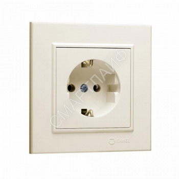 Розетка 1-м СП Karea 16А IP20 с/з крем. Makel 56010028 - smartlife-ural.ru – Екатеринбург
