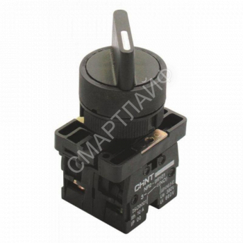 Переключатель NP2-ED25 2 полож. с фиксацией 1НЗ +1НО IP40 CHINT 573781 - smartlife-ural.ru – Екатеринбург