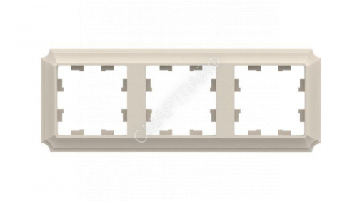 Рамка 3-м AtlasDesign Antique универс. беж. SE ATN100203 - smartlife-ural.ru – Екатеринбург