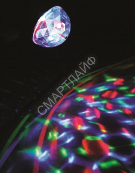 Диско-светильник 9.5х8см на подставке 3Вт IP20 220В мультиколор (можно подвешивать и ставить на стол) Космос KOCNL-EL141 - smartlife-ural.ru – Екатеринбург