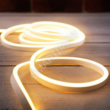 Шнур светодиодный гибкий неон LED SMD 8х16мм 120LED/м односторонний тепл. бел. 5м Neon-Night 131-006 - smartlife-ural.ru – Екатеринбург