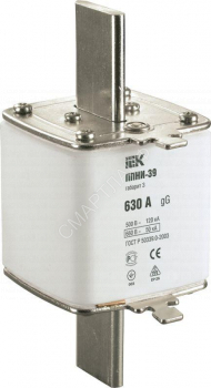 Вставка плавкая ППНИ-39 630А габарит 3 IEK DPP50-630 - smartlife-ural.ru – Екатеринбург