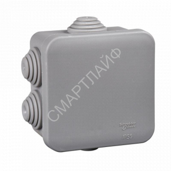 Коробка распределительная ОП 70х70х40мм IP55 SE IMT35090 - smartlife-ural.ru – Екатеринбург