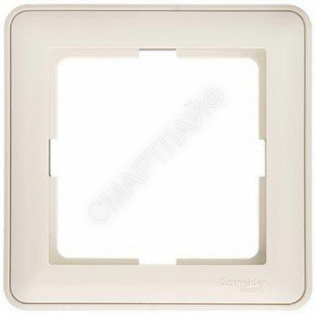 Рамка 1-м W59 сл. кость SE KD-1-28 (КД-1-28) - smartlife-ural.ru – Екатеринбург
