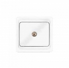 Розетка телевизионная TV 1-м СП Валери бел. UNIVersal В0027 - smartlife-ural.ru – Екатеринбург