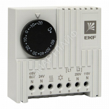 Термостат NO/NC (охлаждение/обогрев) на DIN-рейку 5-10А 230В IP20 PROxima EKF thermo-no-nc-din - smartlife-ural.ru – Екатеринбург