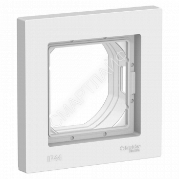 Рамка 1-м AtlasDesign Aqua IP44 бел. SE ATN440101 - smartlife-ural.ru – Екатеринбург