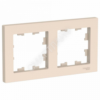 Рамка 2-м AtlasDesign универс. беж. SE ATN000202 - smartlife-ural.ru – Екатеринбург