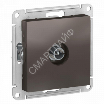 Розетка телевизионная TV AtlasDesign коннектор механизм мокко SE ATN000693 - smartlife-ural.ru – Екатеринбург