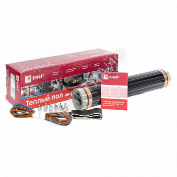 Комплект "Теплый пол" (пленка) 880Вт 4кв.м шир. 0.5м инфракрасный EKF Ik-220-880/0.5-4 - smartlife-ural.ru – Екатеринбург