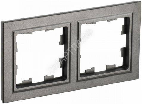 Рамка 2-м BRITE РУ-2-БрШ шампань IEK BR-M22-K37 - smartlife-ural.ru – Екатеринбург