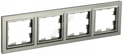 Рамка 4-м BRITE РУ-4-БрШ шампань IEK BR-M42-K37 - smartlife-ural.ru – Екатеринбург