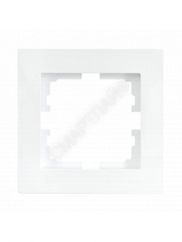 Рамка 1-местн. горизонт. VESNA бел. (20шт/240шт) LEZARD 742-0200-146 - smartlife-ural.ru – Екатеринбург