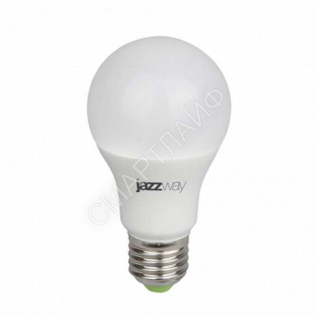 Лампа светодиодная PPG A60 Agro 9Вт A60 грушевидная матовая E27 IP20 для растений красн./син. спектр frost JazzWay 5002395 - smartlife-ural.ru – Екатеринбург