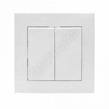 Выключатель 2-кл. СП Валенсия 10А IP20 бел. PROxima EKF EWV10-023-10 - smartlife-ural.ru – Екатеринбург