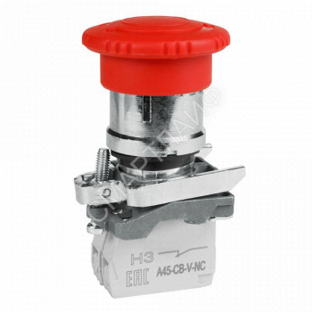 Кнопка аварийного останова OptiSignal D22 C4-ESTR-11 металл 1НО+1НЗ возврат поворотом XB4BS8445 КЭАЗ 332179 - smartlife-ural.ru – Екатеринбург