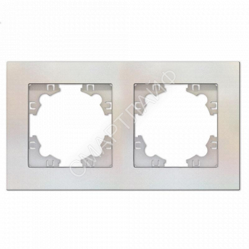 Рамка 2-м Афина универс. жемчуж. Universal A0044-OBr - smartlife-ural.ru – Екатеринбург