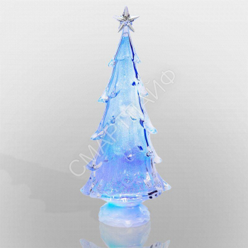 Фигура светодиодная "Елочка со звездой" 37см 1LED 0.1Вт IP20 на подставке элементы питания 4хAAA (не в компл.) Neon-Night 513-026 - smartlife-ural.ru – Екатеринбург