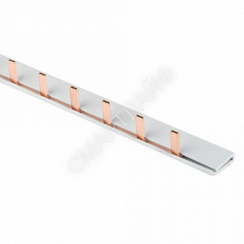 Шина соединительная PIN 1ф 63А мед. изол. 54мод (дл.1м) EKF pin-01-63 - smartlife-ural.ru – Екатеринбург