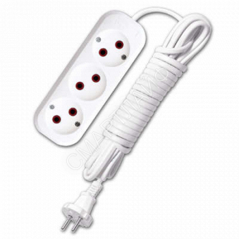 Удлинитель 3х5м без заземл. 6А IP20 У6-639 ШВВП 2х0.75 UNIVersal 9631934 - smartlife-ural.ru – Екатеринбург