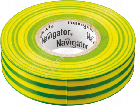 Изолента ПВХ 15мм (рул.20м) жел/зел. NIT-B15-20/YG Navigator 71108 - smartlife-ural.ru – Екатеринбург