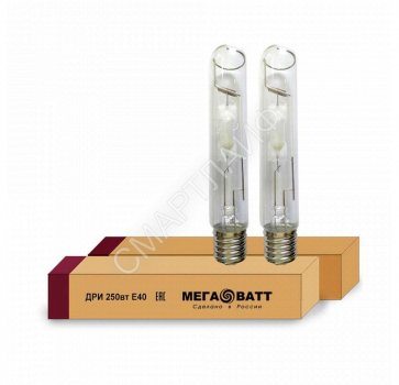 Лампа газоразрядная металлогалогенная ДРИ 250/4000К E40 (25) МЕГАВАТТ 02966 - smartlife-ural.ru – Екатеринбург