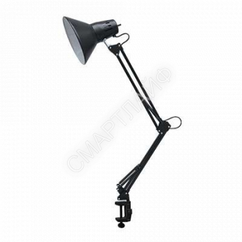 Светильник настольный СНС 13Ч 60Вт E27 230В под лампу на струбцине черн. (кор.) IN HOME 4690612012735 - smartlife-ural.ru – Екатеринбург