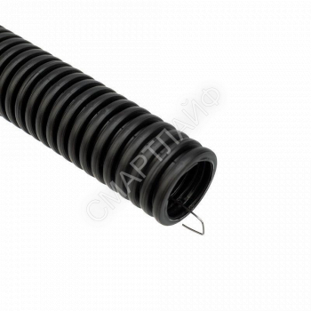 Труба гофрированная ПНД d16мм с протяжкой черн. (уп.100м) Rexant 28-0016-3 - smartlife-ural.ru – Екатеринбург
