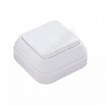 Выключатель 3-кл. ОП IP20 1вх. 3вых. бел. Makel 451A5 - smartlife-ural.ru – Екатеринбург