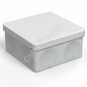 Коробка распределительная ОП для прямого монтажа двухкомпонентн. безгалогенная (HF) 100х100х50 Промрукав 60-0300 - smartlife-ural.ru – Екатеринбург