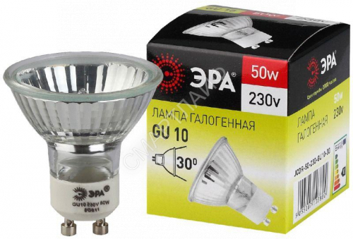 Лампа галогенная GU10-JCDR (MR16) -50W-230V ЭРА C0027386 - smartlife-ural.ru – Екатеринбург