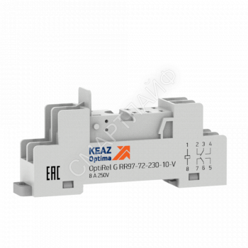 Розетка для реле OptiRel G RR97-72-230-10-V КЭАЗ 281177 - smartlife-ural.ru – Екатеринбург