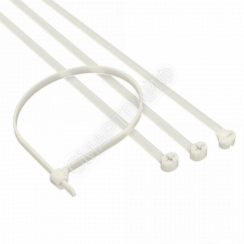 Хомут кабельный 4.8х300 P6.6 с двойным замком бел. (уп.100шт) DKC 21217SR - smartlife-ural.ru – Екатеринбург