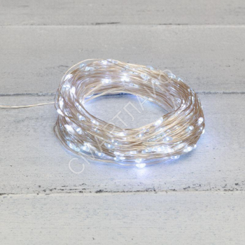 Гирлянда светодиодная "Роса" 20м 200LED бел. 3.6Вт IP44 с трансф. Neon-Night 303-205 - smartlife-ural.ru – Екатеринбург