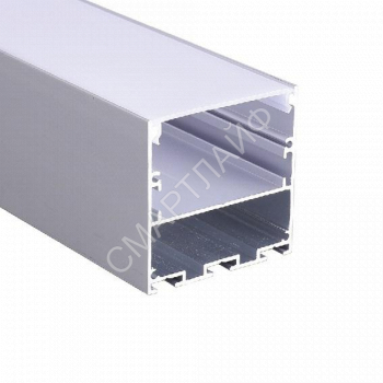 Профиль накладной PAL 5050 (комплект 2м; 2глухих заглушки; рассеиватель матов.; 4клипсы крепежных; 2подвеса по1м) JazzWay 5049901 - smartlife-ural.ru – Екатеринбург