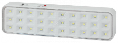 Светильник светодиодный DBA-102-0-20 30LED 5ч IP20 выход аварийный непостоянный Эра Б0044395 - smartlife-ural.ru – Екатеринбург