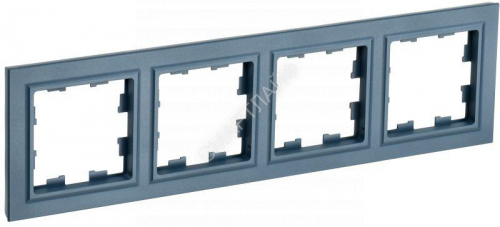 Рамка 4-м BRITE РУ-4-БрМ маренго IEK BR-M42-K35 - smartlife-ural.ru – Екатеринбург