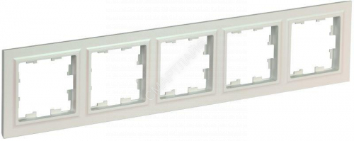 Рамка 5-м BRITE РУ-5-БрЖ жемчуж. IEK BR-M52-K36 - smartlife-ural.ru – Екатеринбург