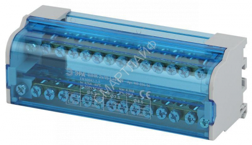 Шины на DIN-рейку в корпусе (кросс-модуль) ШНК 2х15 L+PEN NO-224-14 ЭРА Б0043932 - smartlife-ural.ru – Екатеринбург
