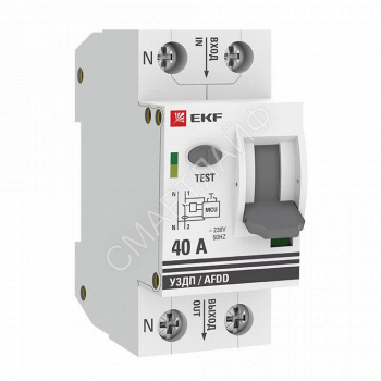 Устройство защиты от дугового пробоя (УЗДП) 1P+N 40А PROxima EKF afdd-2-40-pro - smartlife-ural.ru – Екатеринбург