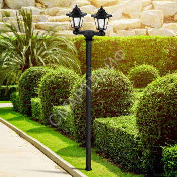 Светильник садовый на солнечной батарее пластик черн. 150см ERASV01-01 ЭРА Б0049551 - smartlife-ural.ru – Екатеринбург