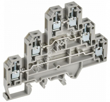 Колодка клеммная CTS-ML 3 ур. 2.5кв.мм сер. IEK YCT13-00-3-K03-002 - smartlife-ural.ru – Екатеринбург