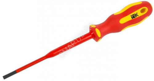 Отвертка диэлектрическая SL3.5х100 Т2 ARMA2L 5 IEK A2L5-SC30-T2-SL-35-100 - smartlife-ural.ru – Екатеринбург