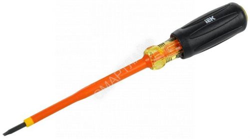 Отвертка диэлектрическая SL3.0х100 Т3 ARMA2L 5 IEK A2L5-SC30-T3-SL-30-100 - smartlife-ural.ru – Екатеринбург