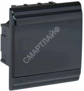 Корпус модульный встраиваемый ЩРВ-П-6 PRIME IP41 пластик. черн. IEK MKP13-V-01-06-41-K02 - smartlife-ural.ru – Екатеринбург