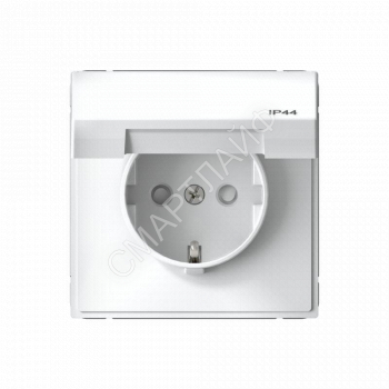 Розетка ArtGallery 16А IP44 с заземл. защ. шторки с крышкой механизм бел. SE GAL440146 - smartlife-ural.ru – Екатеринбург