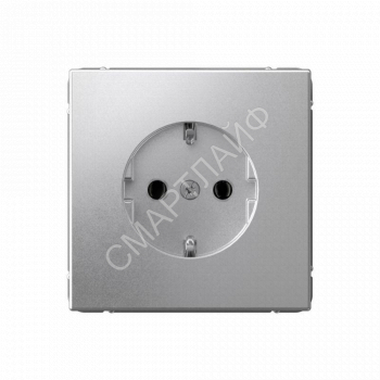 Розетка ArtGallery 16А с заземл. механизм алюм. SE GAL000343 - smartlife-ural.ru – Екатеринбург